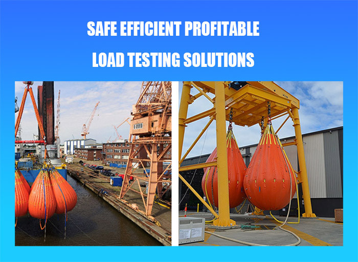 Reusable Durable Crane Load Test Water Bags Offering Long Term Value For Frequent Testing Needs