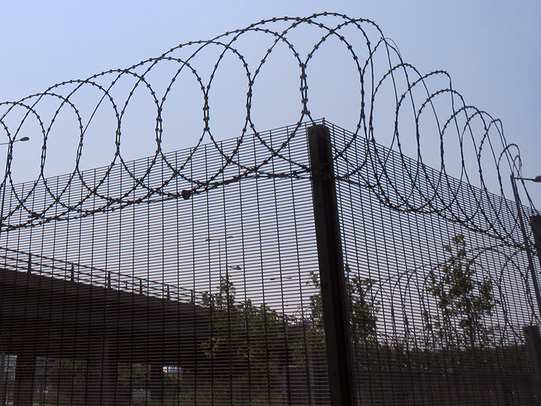 Akzo Nobel paint 358 fences anti-climb fencing