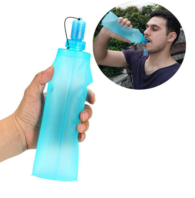 250 / 500ml Hydration Bladder Bag For Climbing Camping Hiking TPU Material