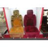 Buy cheap Beige Burgundy Sheepskin Bucket Seat Pad For Cars Customised from wholesalers