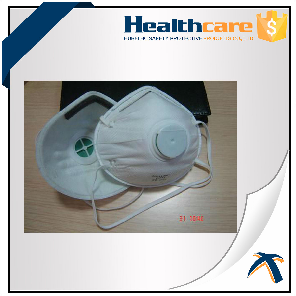 Wuhan China N95 Disposable Face Mask Surgical N95 Respirator With Valve Anti Virus