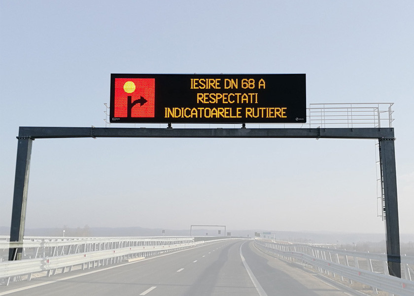 P16 P20 Highway Motorway VMS Signs Outdoor LED Digital Board