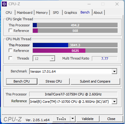 Gaming PC Desktops Motherboard Set With Onboard CPU Kit I7 10750H