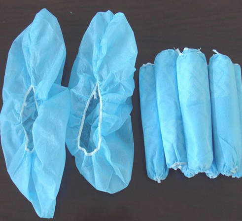 Medical PP Non Woven Shoe Cover Disposable Anti - Bacteria Fluids resistant