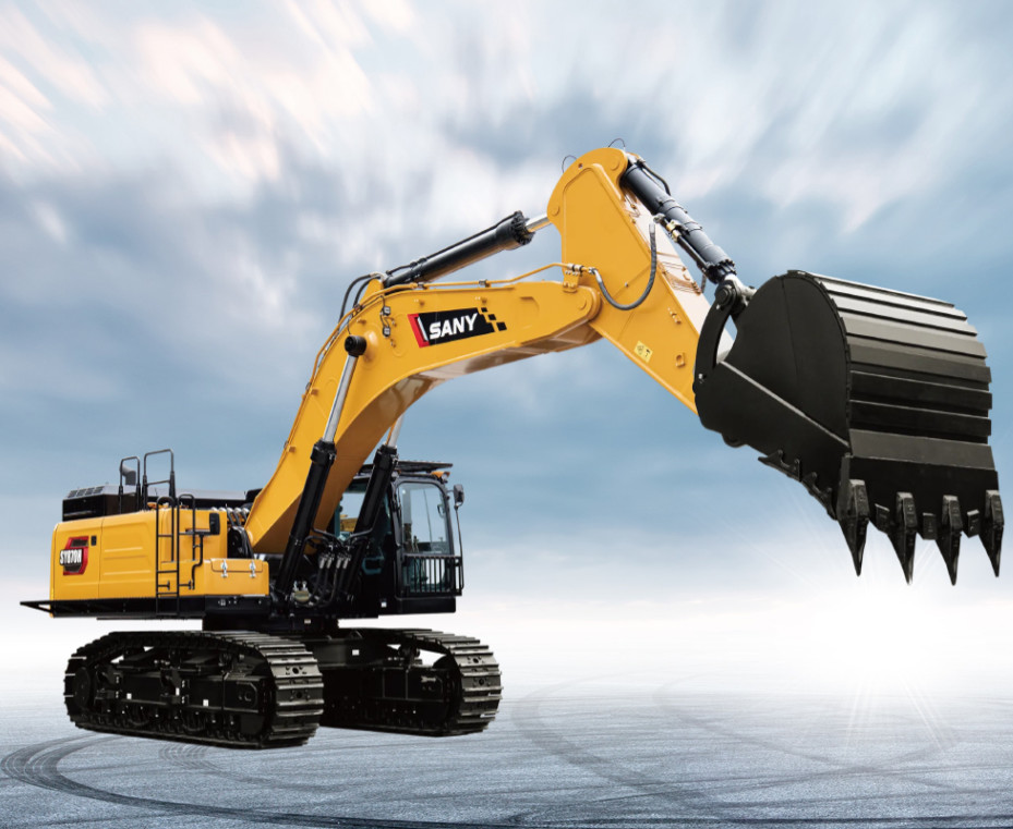 SY870H-S 78Ton Made In China SY870 Crawler Excavator Loader Low Fuel Consumption