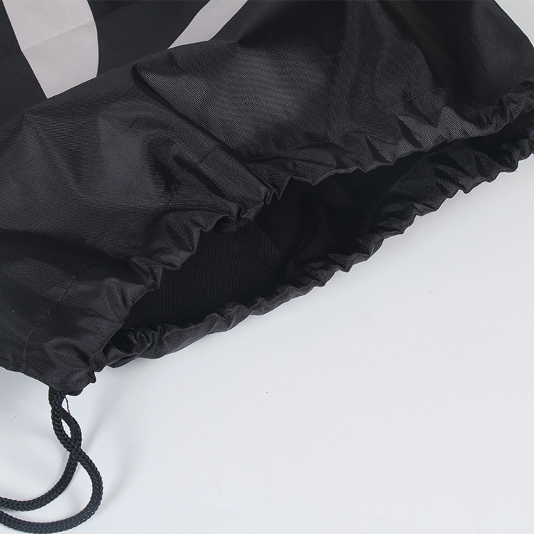 Polyester fabric backpack pockets 20*25cm colorful logo customized