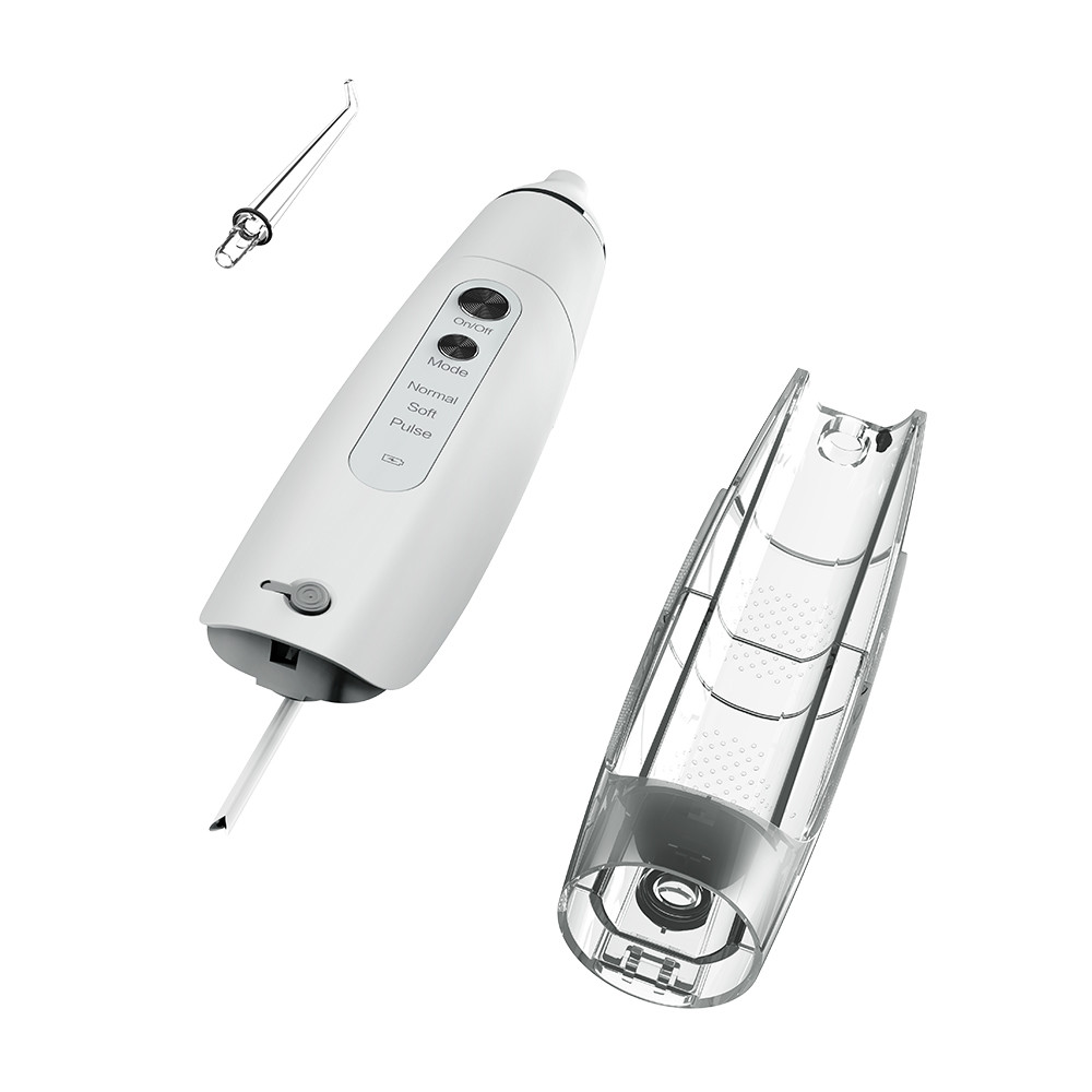 IPX7 Dental Water Flosser Portable Water Jet Flosser 100% Waterproof Design