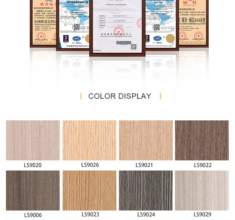 Waterproof Fabric Bamboo Charcoal Wood Veneer Wall Panels Mould Proof