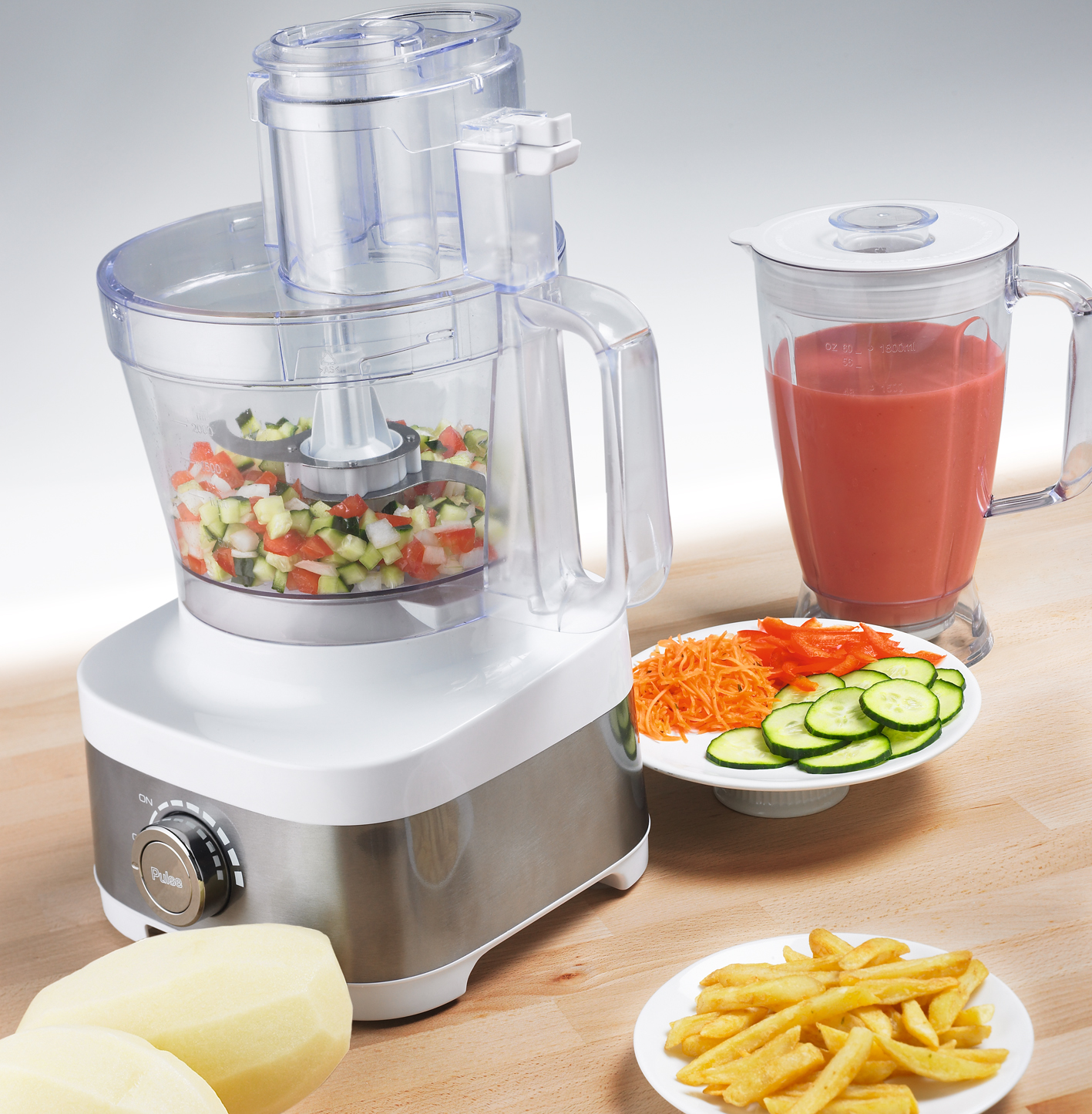 CB GS CE ROHS Certified FP405 Stainless Steel Food Processor from Kavbao