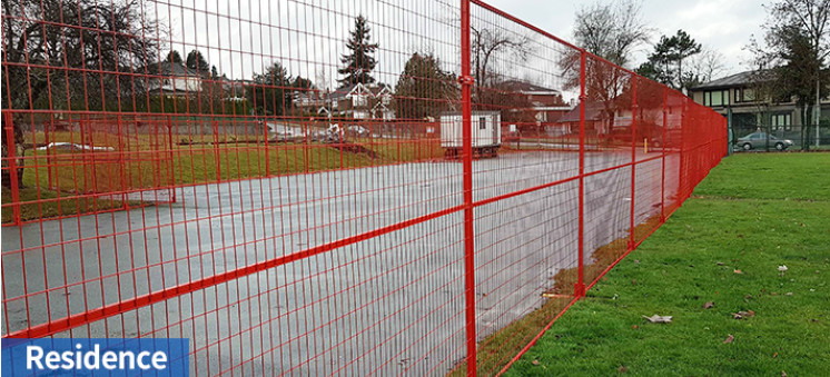 Welded Hot Dip Galvanized / Powder Coated Temporary Fence for Construction Site OEM