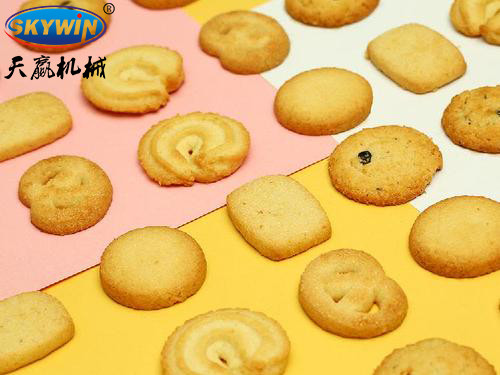 PLC Tray Type Cookies Making Machines Commercial Cookie Depositor 304 Stainless Steel