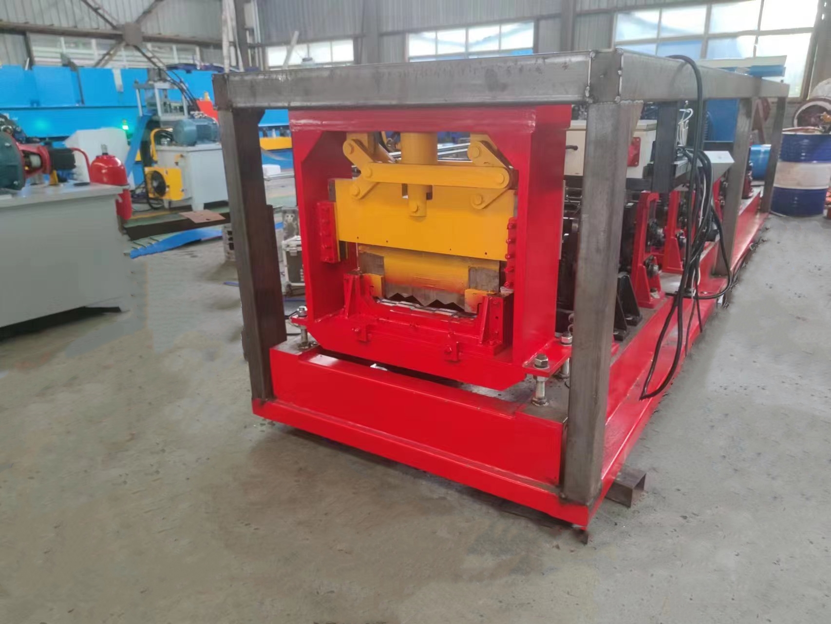 20-26 Gauge KR18 KR24 Standing Seam Portable Roll Forming Machine