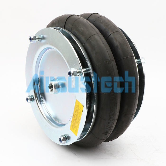 Original DUNLOP 12''X2 Convoluted Air Springs 330mm Max.Outer Diameter Industrial Rubber Bellow