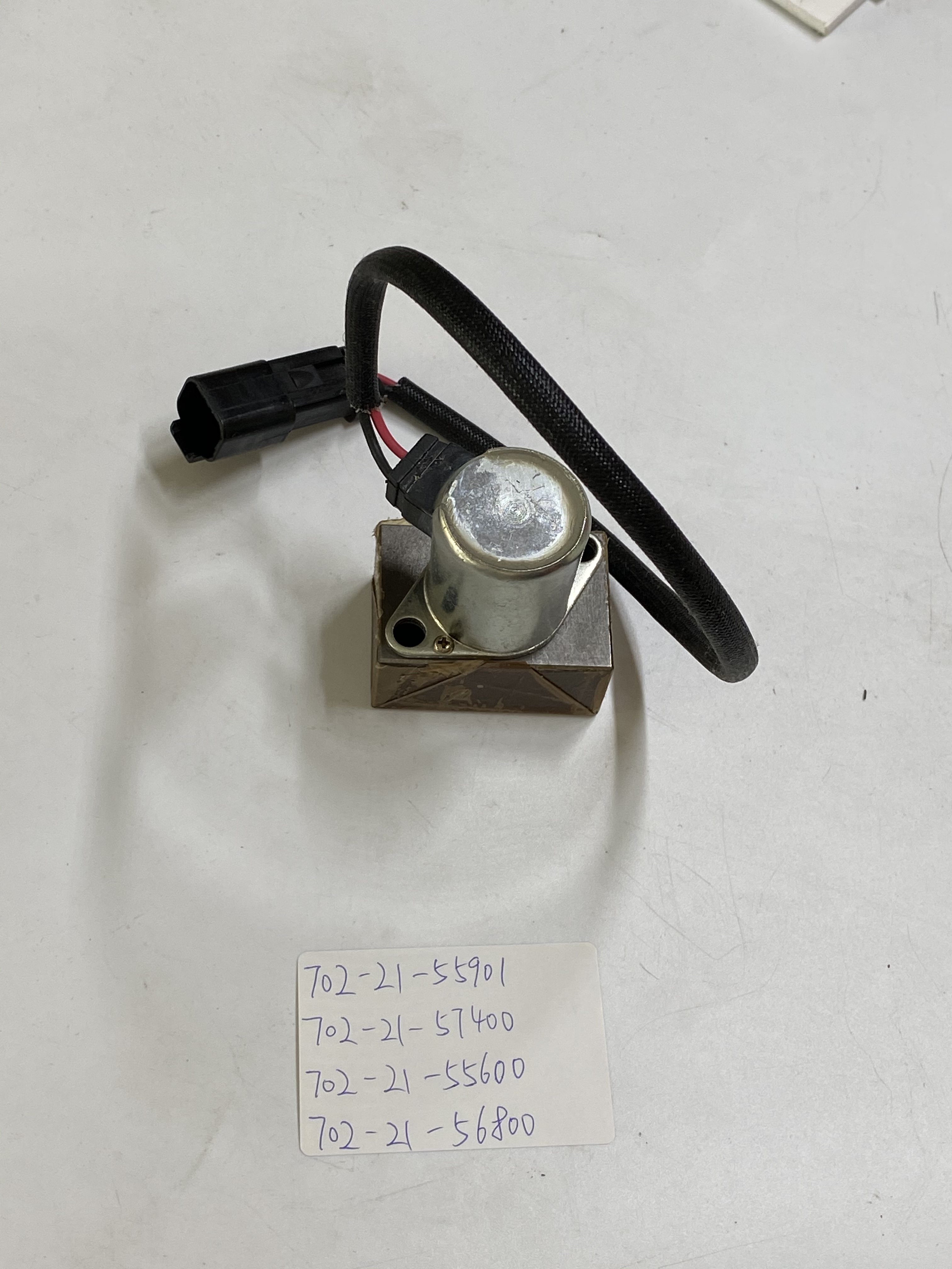 702-21-55901 Hydraulic Pump Solenoid Valve for Komatsu PC200-7 PC220-7 PC200-8 PC220-8 Excavator
