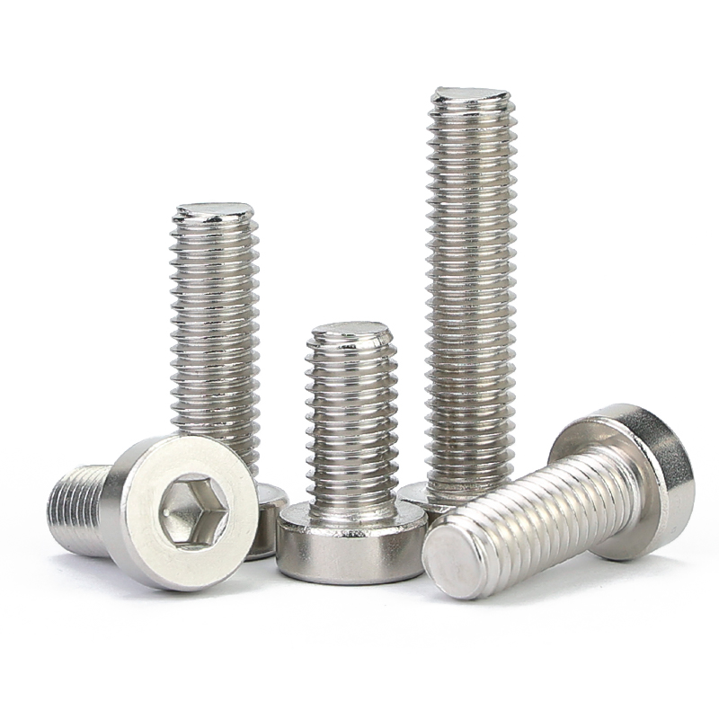Grade 10.9 DIN912 Half Tooth Hexagon Socket Bolts with Strength Cylindrical Cup Head