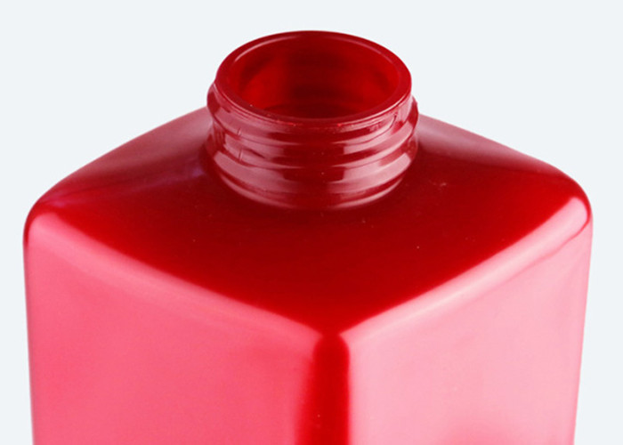 PET Plastic Custom Cosmetic Shampoo Bottles 500ml With Lotion Pump