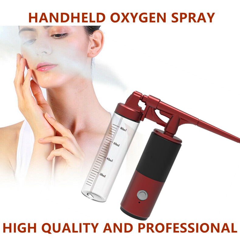 Beauty Airbrush System Handheld Oxygen Injector Wireless Barber Compressor OEM ODM