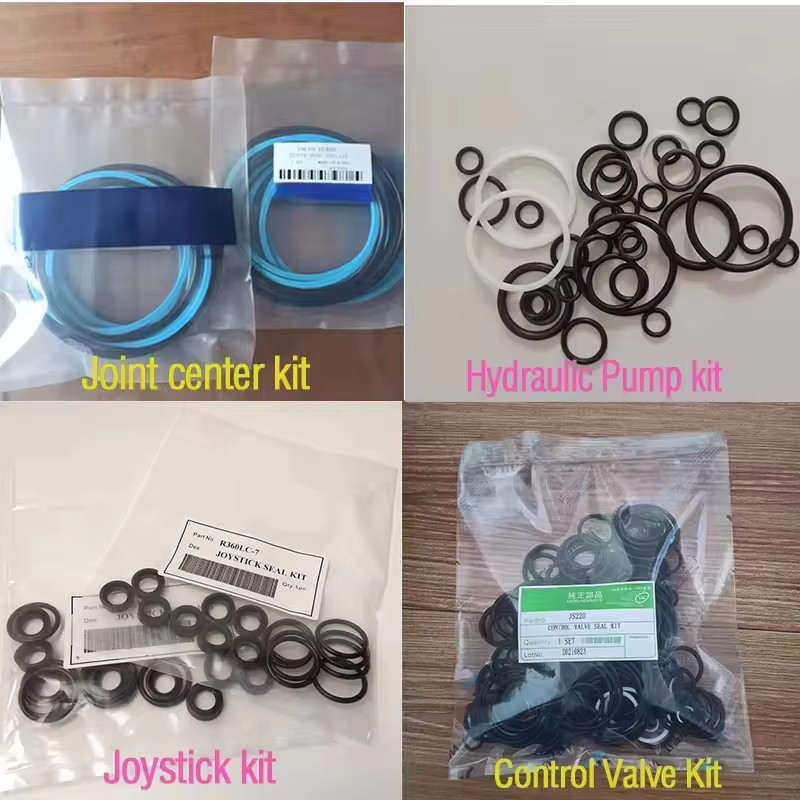 Excavator Engine Parts Bucket Cylinder Seal Kit For Hitachi EX200-3