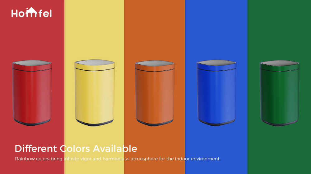 30L 40L 50L Household Office Touch Garbage Can Big Capacity Standing Press Design