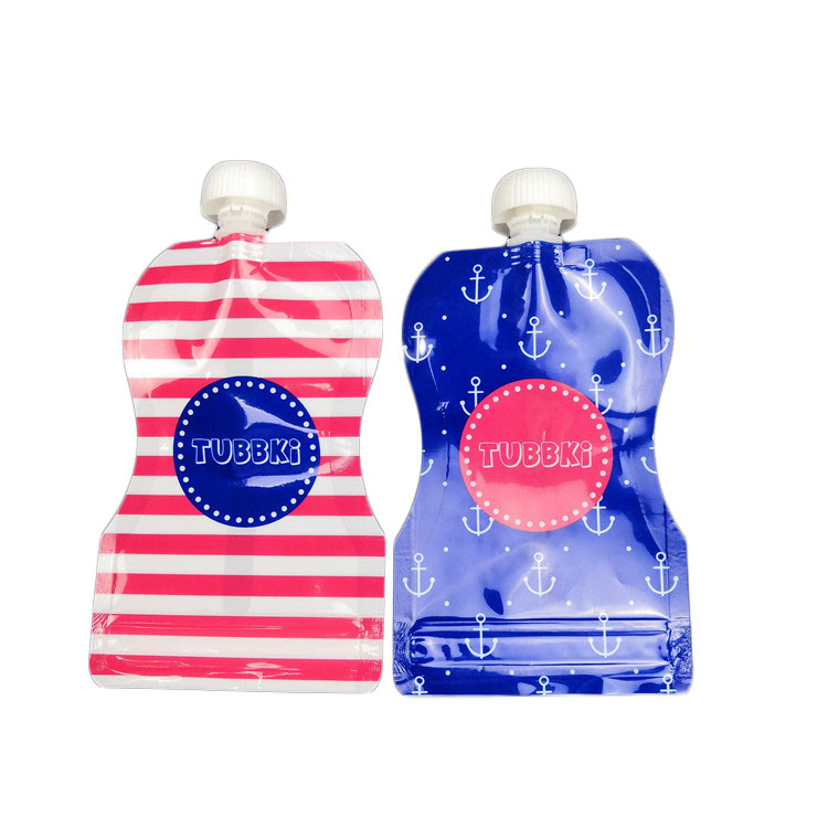 Customized Logo Food CMYK Printing Spout Bags Packaging