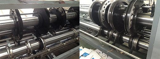 Chain Feeding Corrugated Rotary Slotter Machine 40 Pcs/Min