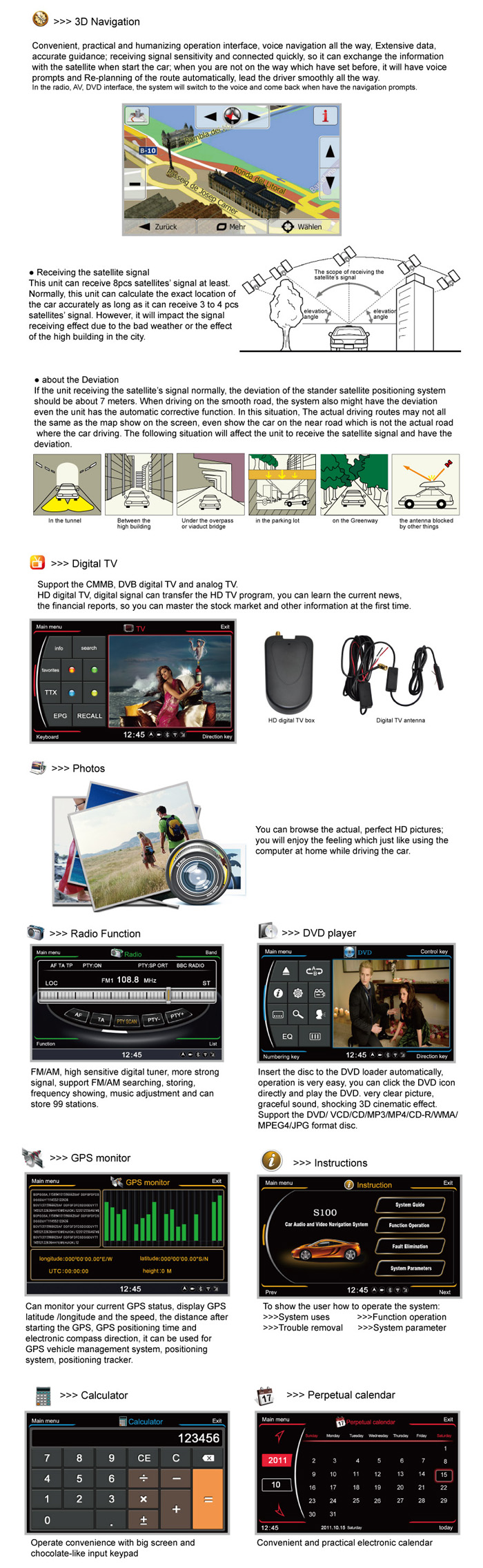 Ouchuangbo special car multimedia for VW Santana 2013 newest design OCB-243