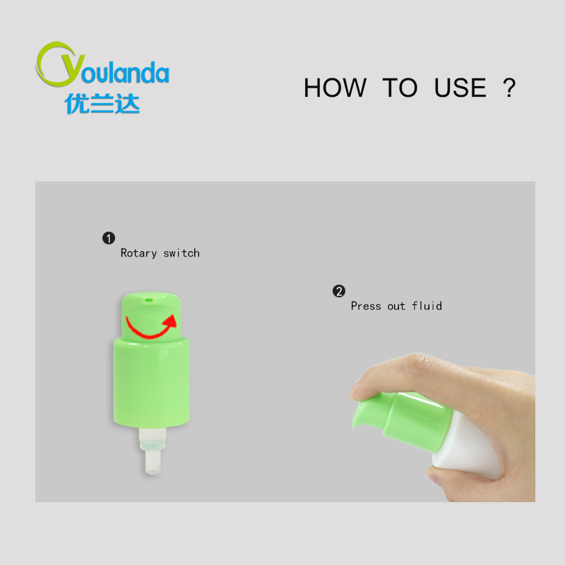 YLD6102 PP Outer Spring Lotion Pump 24/410 for Personal Care and Household Products
