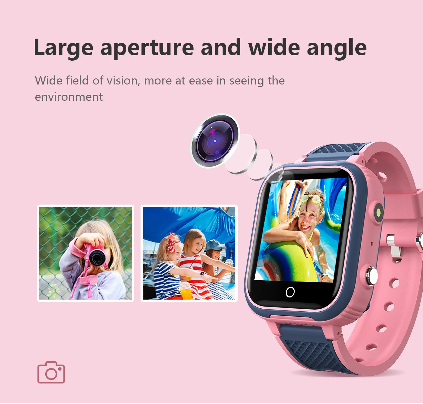 SOS Call Back Monitor Childrens Tracker Watch LT21 4G Step Tracker