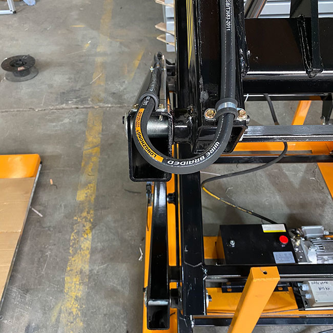 4.8M 0.5 Ton Stationary Hydraulic Scissor Lift 500kg