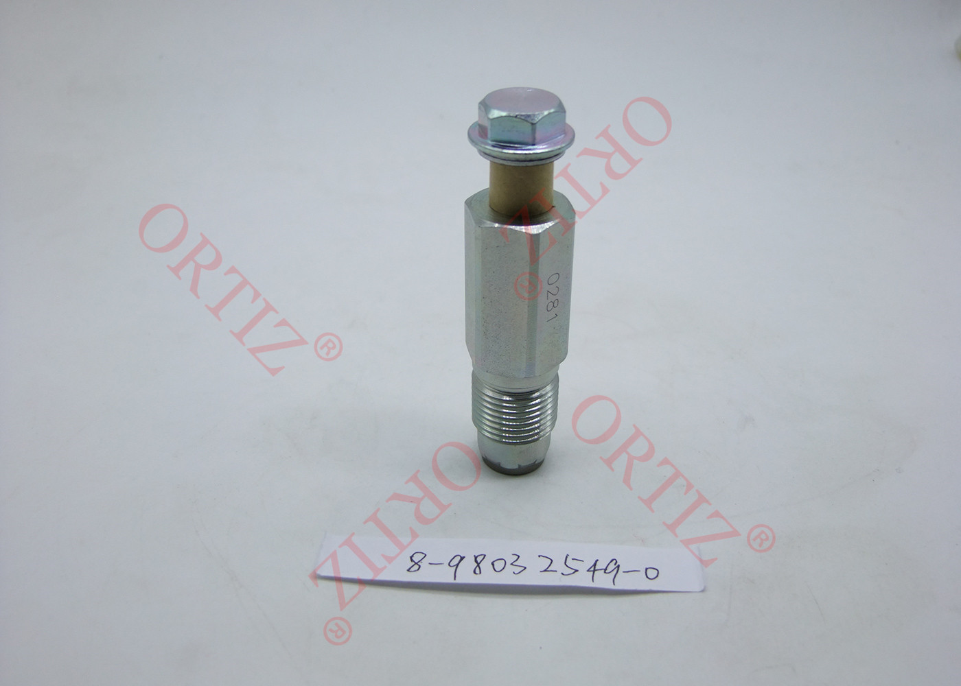 ORTIZ Isuzu high pressure pump relief valve 8-98032549-0 common rail pipe parts