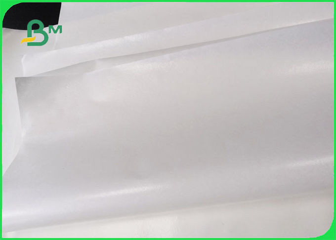 Waterproof 30GSM Food Grade Greaseproof Paper For Burger Bread Wraping