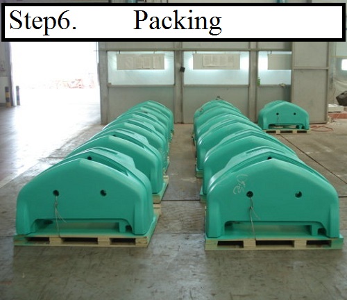 Construction Machinery Counter Weight With Smooth Surface OEM Available