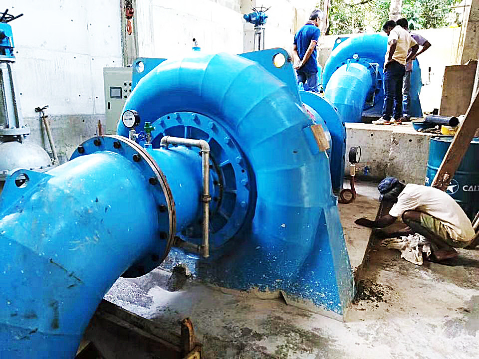 Hydro Electric Alternative Energy 300rpm Francis Turbine Generator