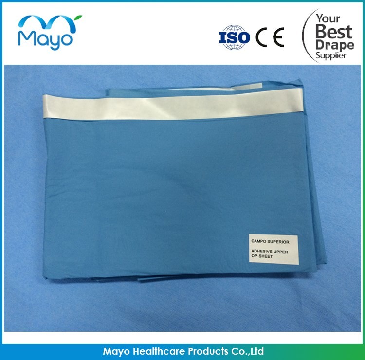 ISO CE Surgical Clear View Drape With Adhesive Strip, Sterile
