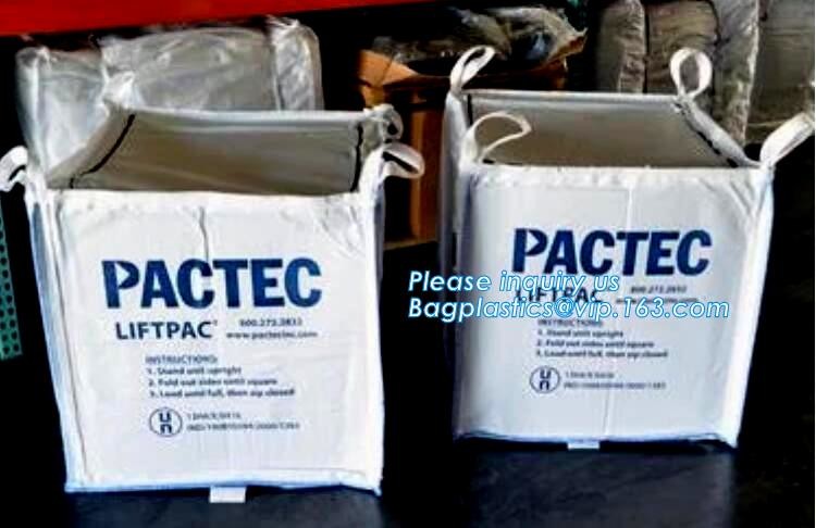New arrival wholesale polypropylene woven plastic jumbo bag pp big bag for sand, building material,jumbo bag / FIBC bulk