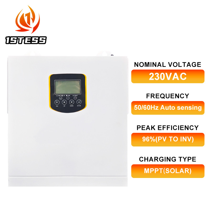 Pure Sine Wave Hybrid Solar Inverter 1.5kw 2.5kw 3.5kw 24V with MPPT