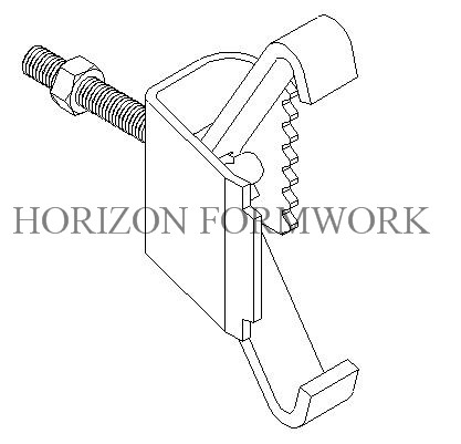 Safety Platform Wall Formwork Systems Scaffold Board Brackets For Pouring Concrete