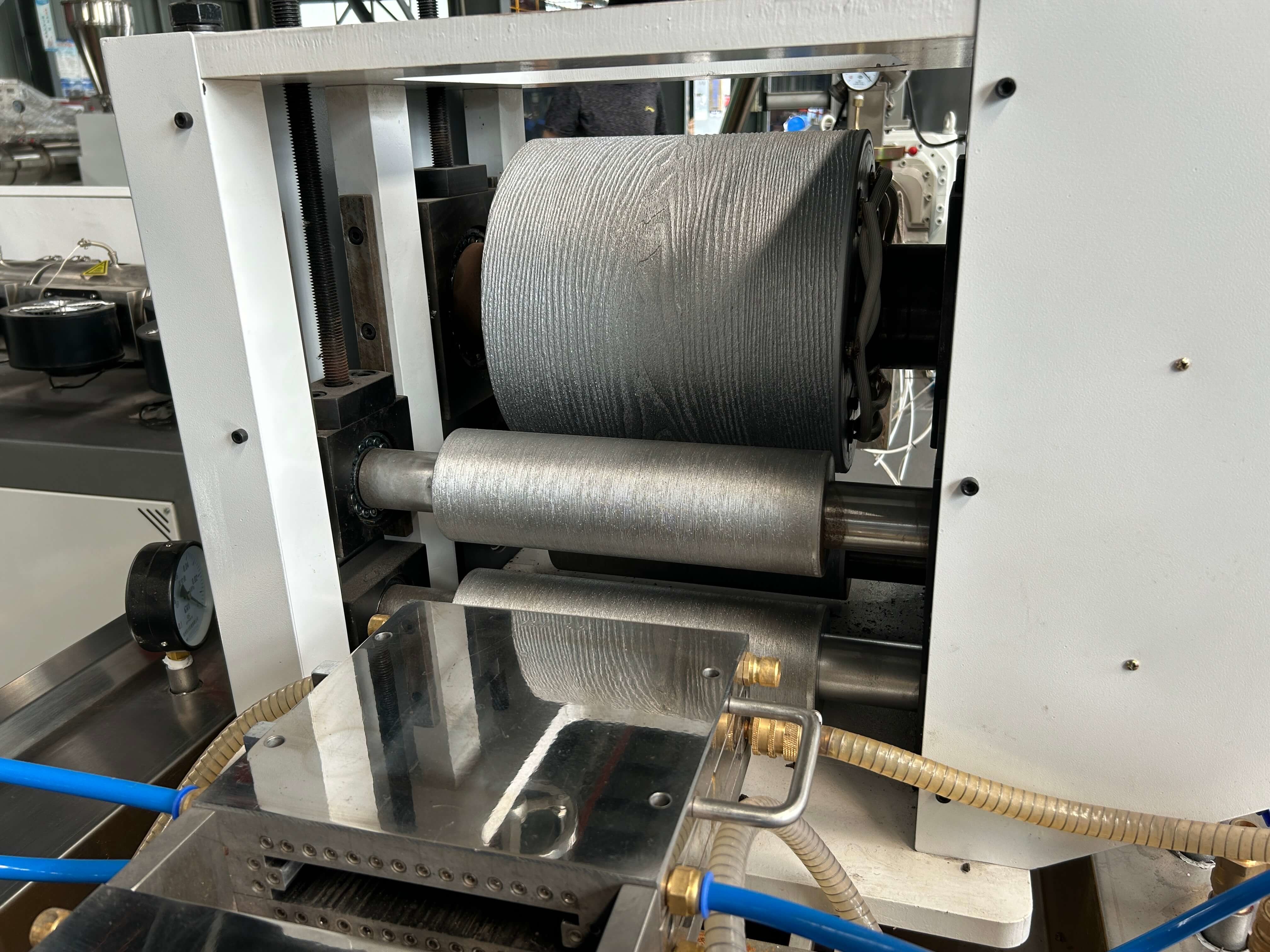 Double Layer WPC Profile Extrusion Line High Capacity 37KW