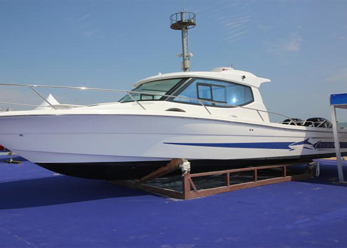 Enclosed Customized Color Fiberglass Boat Parts Good Impact Toughness