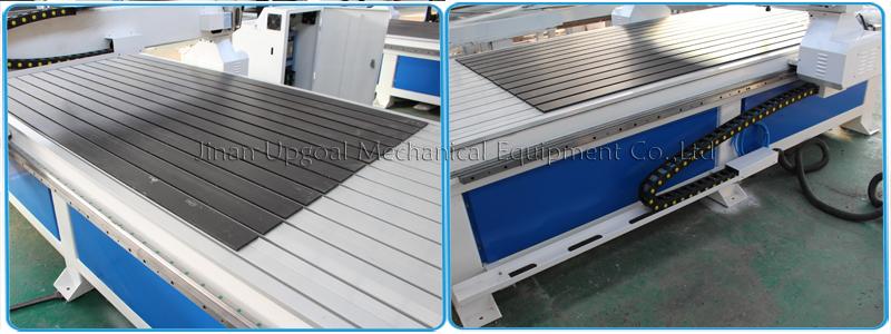 Aluminum T slot working table