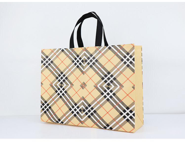 Non Woven Tote Shopping Bags Enviromental Protection 80gsm