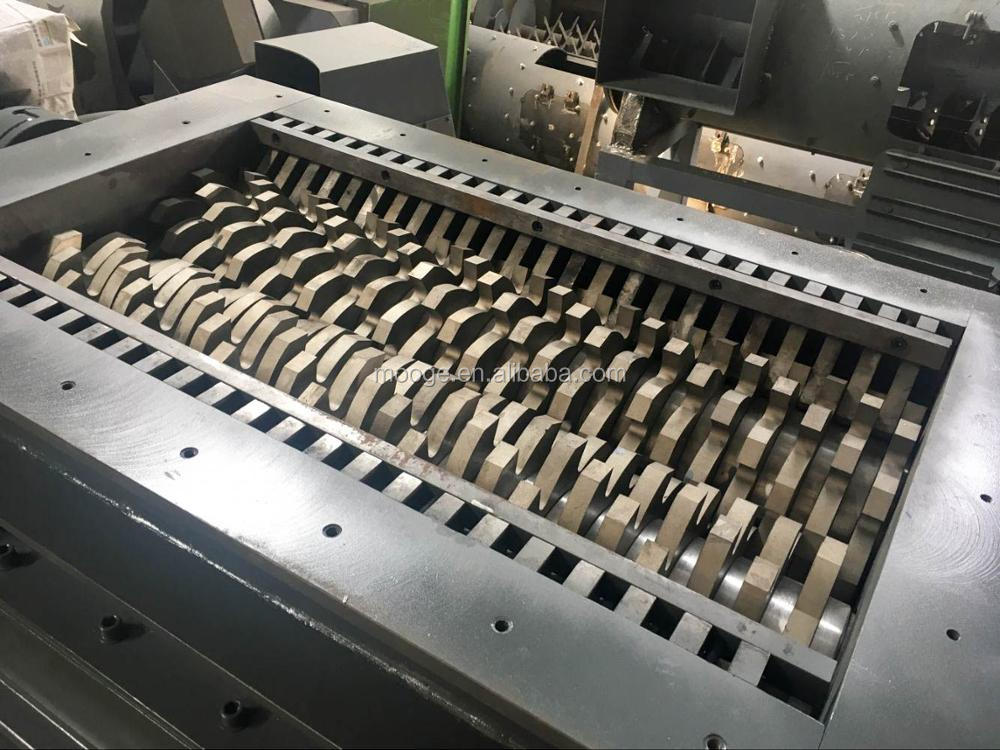 600-1500mm Plastic Shredder Machine , Aluminum Plastic Chipper Machine