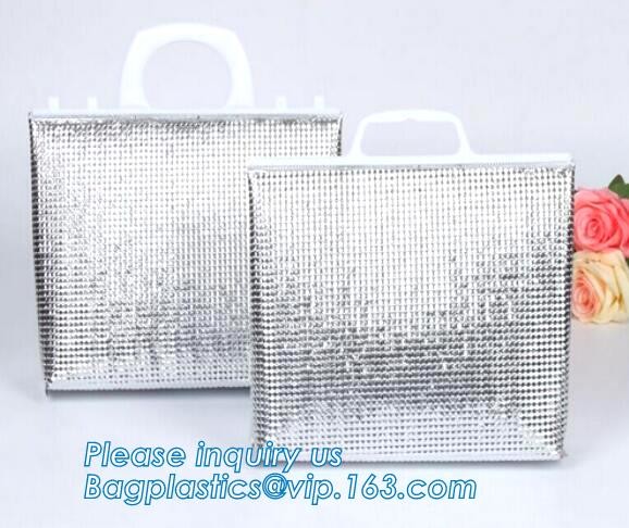 cooler bag waterproof oxford shoulder bag ice pack thermal picnic lunch box vehicle insulation bag for meal drinks pack