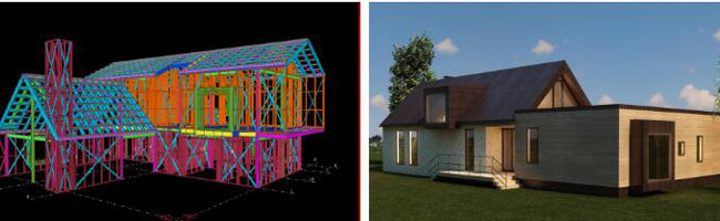 Light Steel Frame House Prefabricated Modular
