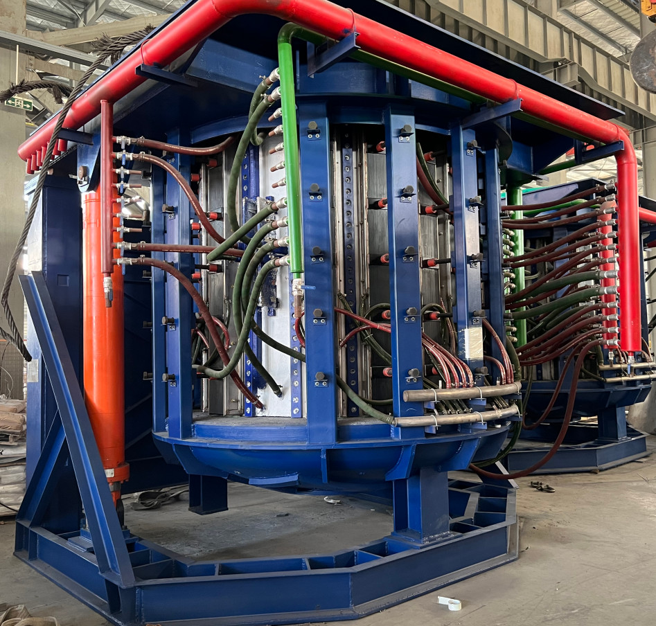 8 Ton Steel Melting Intermediate Frequency Furnace