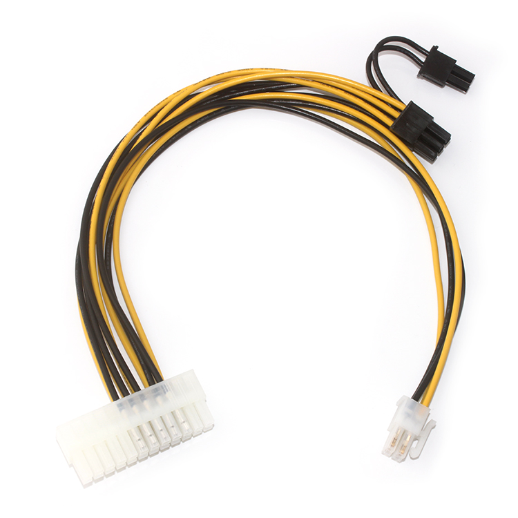 Custom Wire Harness 4 Pin Molex 39 01 2040 Female To Male cable