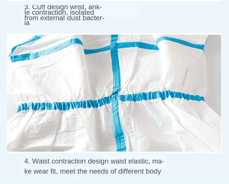Disposable Coveralls Protective clothing Suit Personal Protective Product Disposable Non-sterile Coverall Surgical Prot