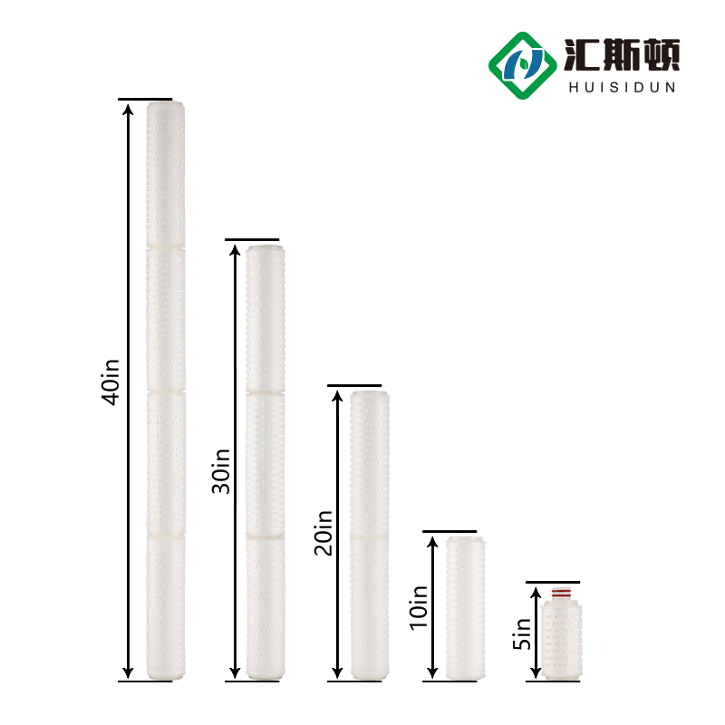 10inch 20inch 30inch PP Microporous Pleated Filter for Wine and White Wine Filtration