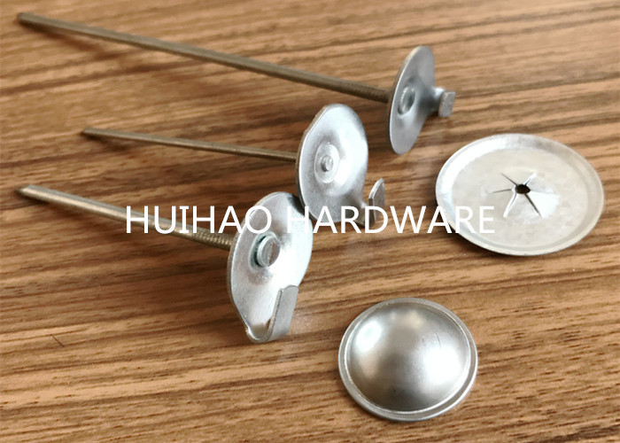 2-1 / 2” Stainless Steel Lacing Insulation Anchor Pins For Fastening Lagging To Exhaust Systems