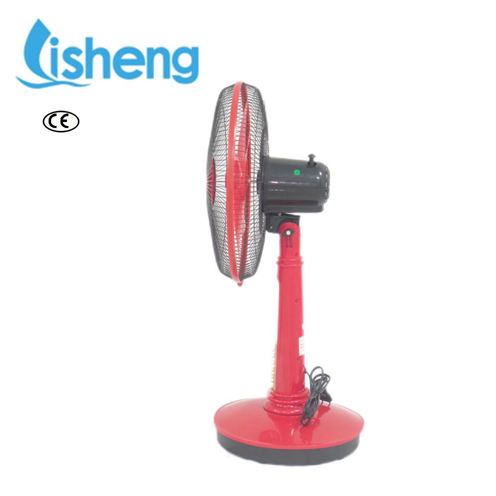 18" Battery Operated 12v 18 Inch Rechargeable Dc Fan Emergency Light Fan 12 Digital 15 Pedestal Air Cooling Fan 3 or 5 Ce ROHS